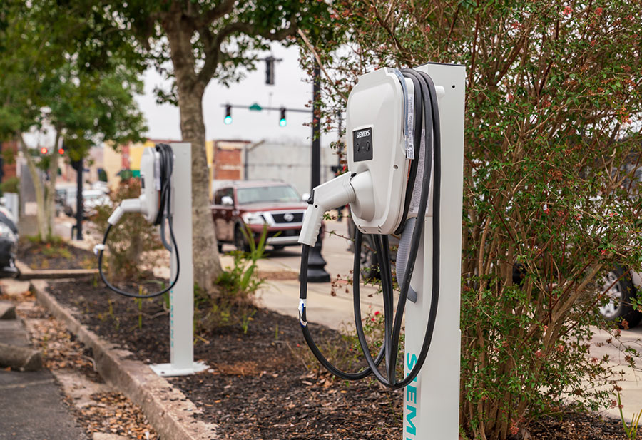 Santee Cooper Donates Electric Vehicle Chargers
